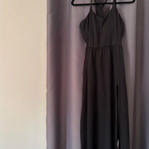HALARA Black Slip Dress
